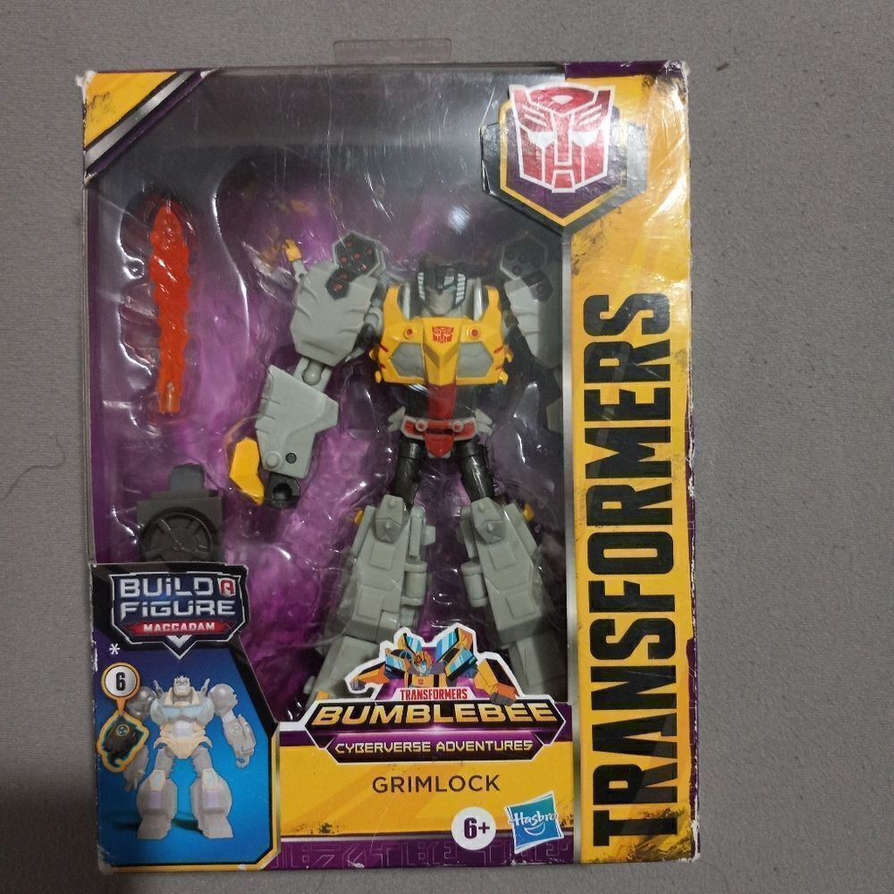 Transformers Bumblebee Cyberverse Adventures Build a Maccadam Grimlock